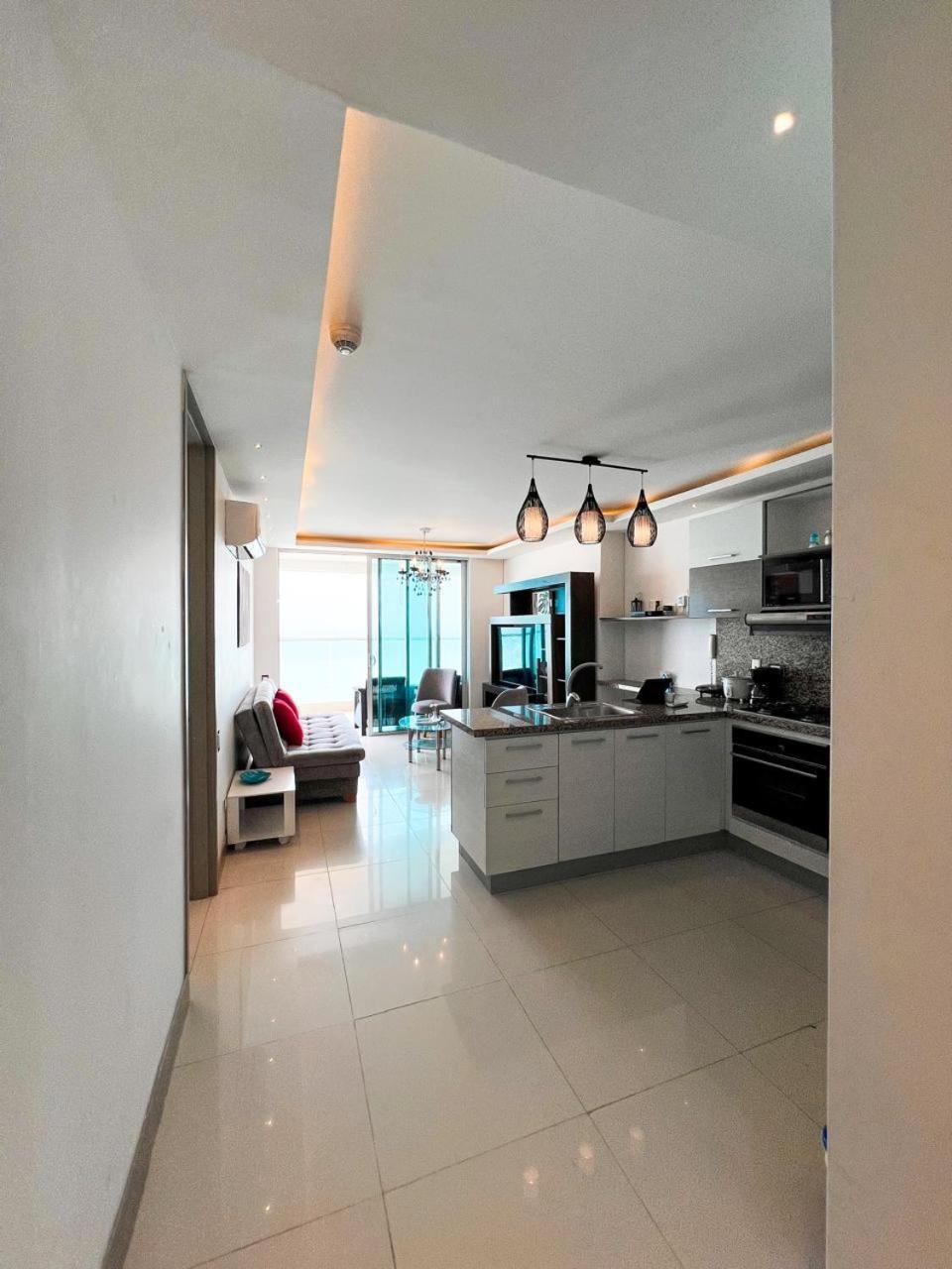 Bocagrande Beach Apartamento Apartment Cartagena Bagian luar foto