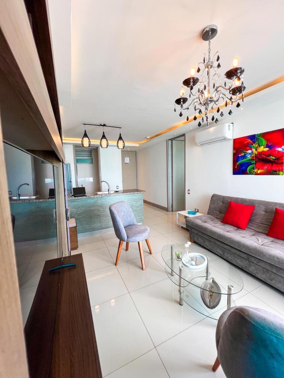 Bocagrande Beach Apartamento Apartment Cartagena Bagian luar foto