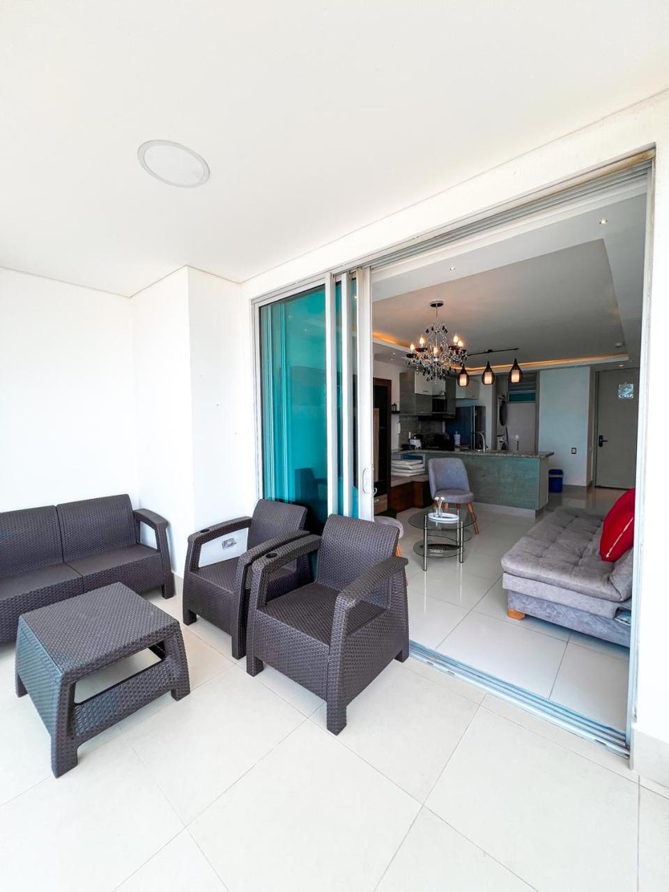 Bocagrande Beach Apartamento Apartment Cartagena Bagian luar foto