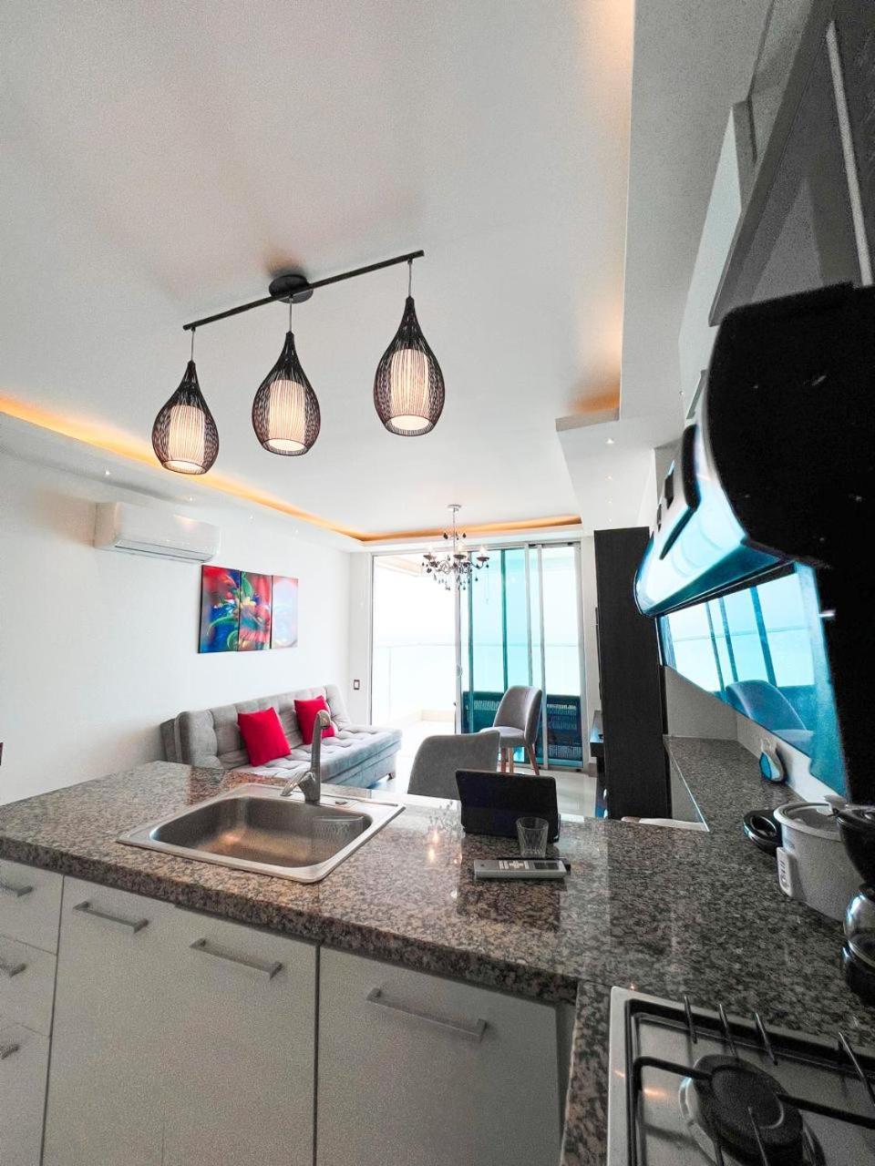 Bocagrande Beach Apartamento Apartment Cartagena Bagian luar foto